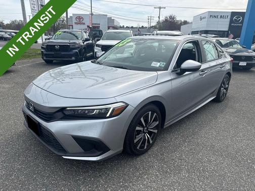Lunar Silver Metallic 2023 Honda Civic EX