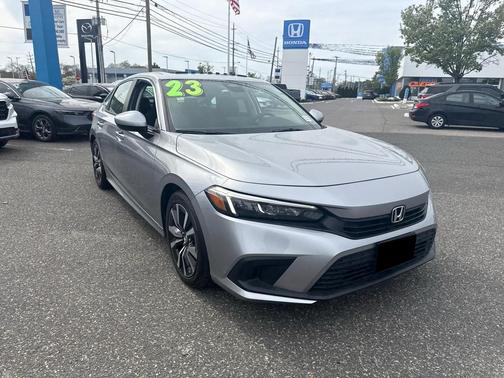 Lunar Silver Metallic 2023 Honda Civic EX