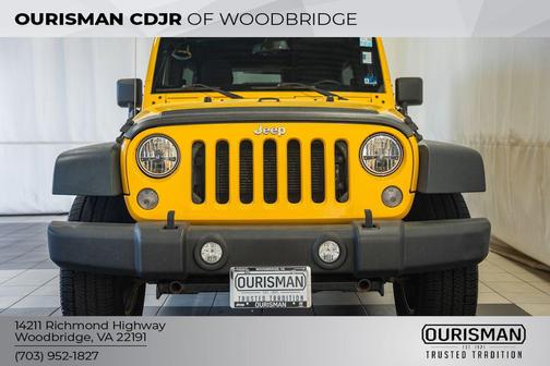 Baja Yellow Clearcoat 2015 Jeep Wrangler Unlimited Sport