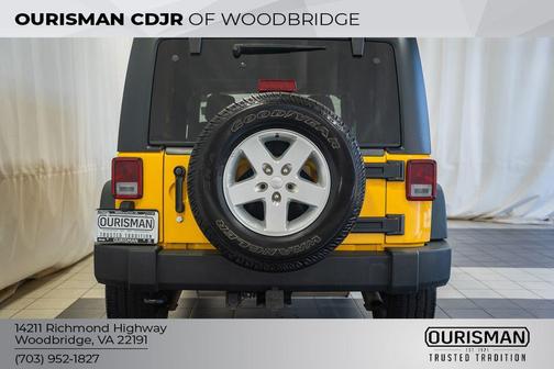 Baja Yellow Clearcoat 2015 Jeep Wrangler Unlimited Sport