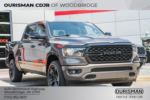 Granite Crystal Metallic Clearcoat 2023 RAM 1500 Big Horn/Lone Star