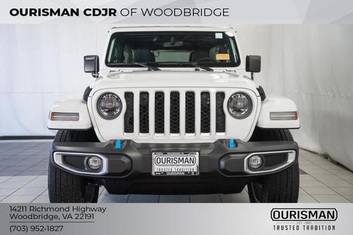 Bright White Clearcoat 2023 Jeep Wrangler 4xe Sahara