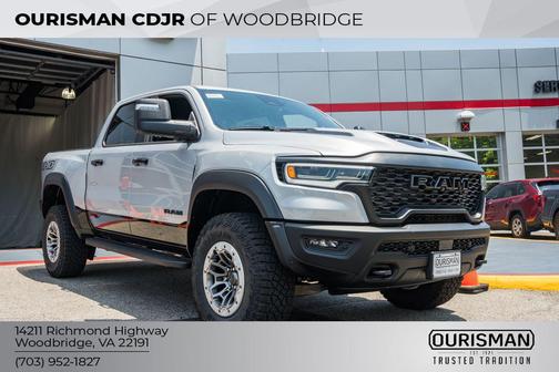 Silver Zynith 2026 RAM 1500 RHO Crew Cab 4x4 5'7' Box