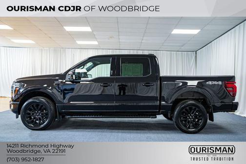 AGATE BLACK METALLIC 2024 Ford F-150 Lariat