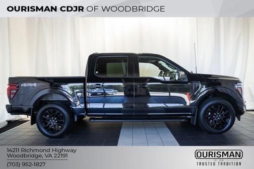 AGATE BLACK METALLIC 2024 Ford F-150 Lariat