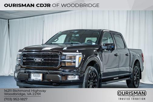 AGATE BLACK METALLIC 2024 Ford F-150 Lariat