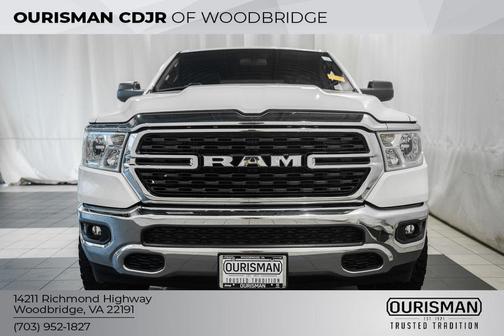 Bright White Clearcoat 2022 RAM 1500 Big Horn/Lone Star
