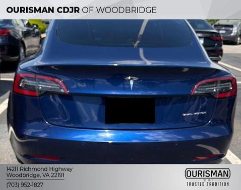 Deep Blue Metallic 2021 Tesla Model 3 Long Range