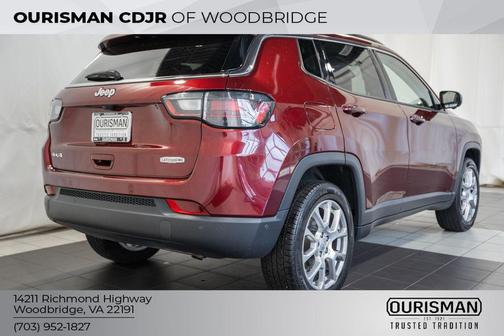 Velvet Red Pearlcoat 2022 Jeep Compass Latitude Lux
