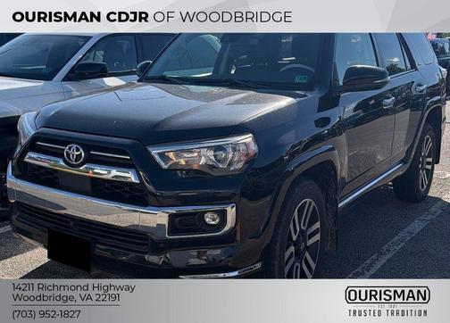 Midnight Black Metallic 2023 Toyota 4Runner Limited