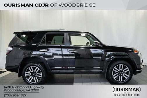 Midnight Black Metallic 2023 Toyota 4Runner Limited