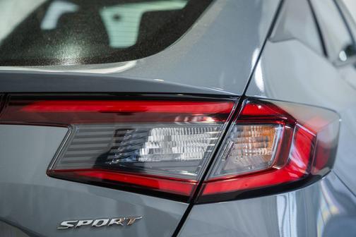 Gray 2025 Honda Civic Sport