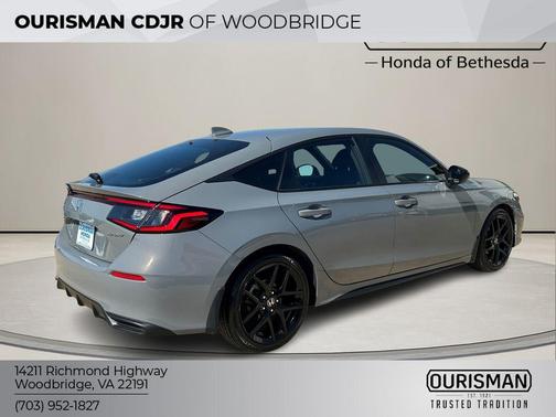 Gray 2025 Honda Civic Sport