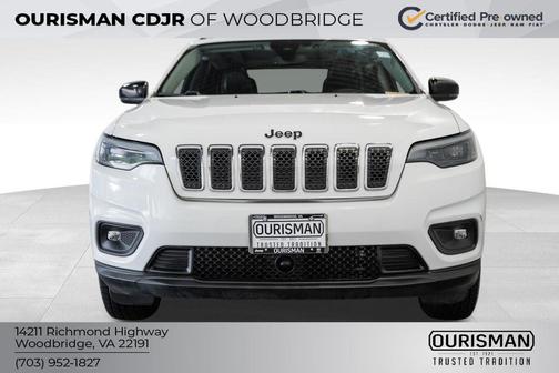Bright White Clearcoat 2022 Jeep Cherokee Latitude Lux