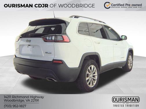 Bright White Clearcoat 2022 Jeep Cherokee Latitude Lux