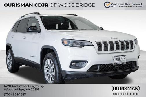 Bright White Clearcoat 2022 Jeep Cherokee Latitude Lux
