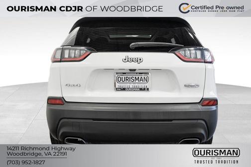 Bright White Clearcoat 2022 Jeep Cherokee Latitude Lux