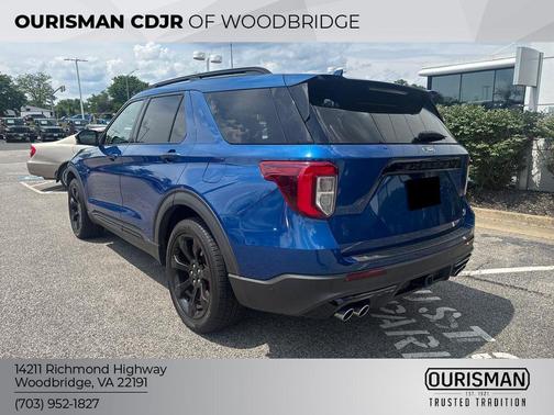 Atlas Blue Metallic 2020 Ford Explorer ST