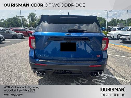 Atlas Blue Metallic 2020 Ford Explorer ST