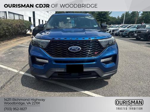 Atlas Blue Metallic 2020 Ford Explorer ST