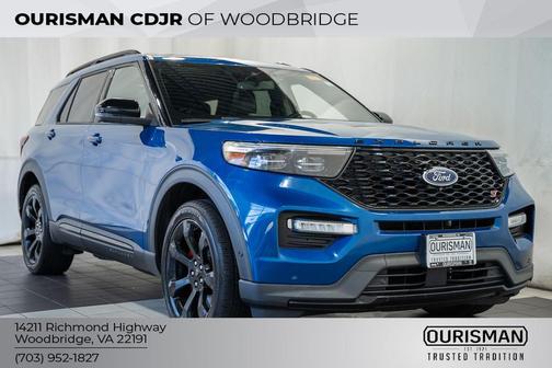 Atlas Blue Metallic 2020 Ford Explorer ST
