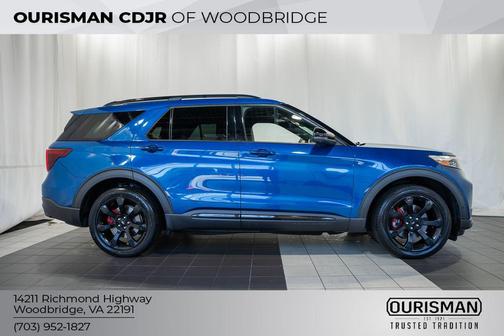Atlas Blue Metallic 2020 Ford Explorer ST