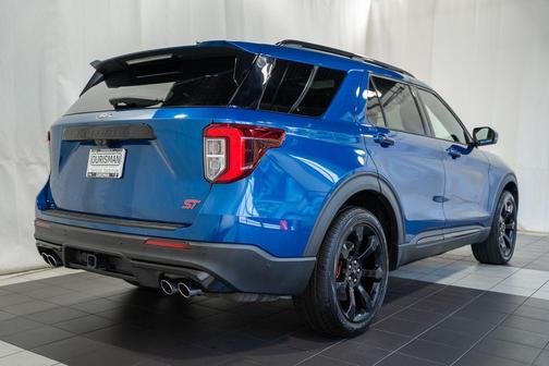 Atlas Blue Metallic 2020 Ford Explorer ST