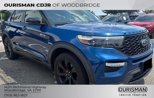 Atlas Blue Metallic 2020 Ford Explorer ST