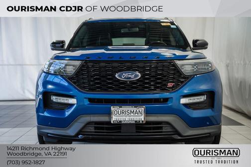 Atlas Blue Metallic 2020 Ford Explorer ST