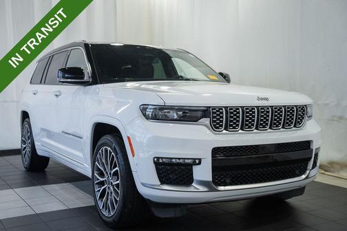 Bright White Clearcoat 2023 Jeep Grand Cherokee L Summit Reserve