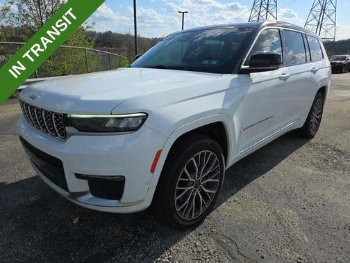 Bright White Clearcoat 2023 Jeep Grand Cherokee L Summit Reserve