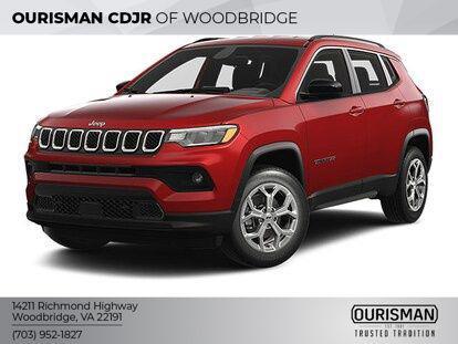 Red Hot Pearlcoat 2025 Jeep Compass Latitude