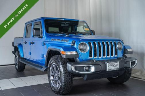 Hydro Blue Pearlcoat 2021 Jeep Gladiator Overland