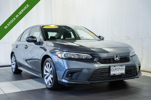 Meteorite Gray Metallic 2023 Honda Civic LX