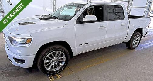 Bright White Clearcoat 2023 RAM 1500 Laramie