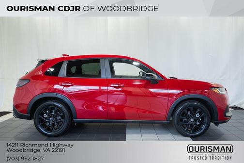 Milano Red 2025 Honda HR-V AWD Sport