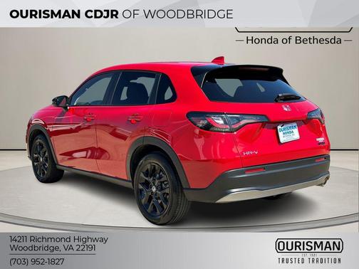 Milano Red 2025 Honda HR-V AWD Sport