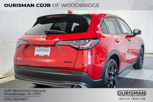 Milano Red 2025 Honda HR-V AWD Sport