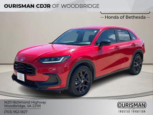Milano Red 2025 Honda HR-V AWD Sport