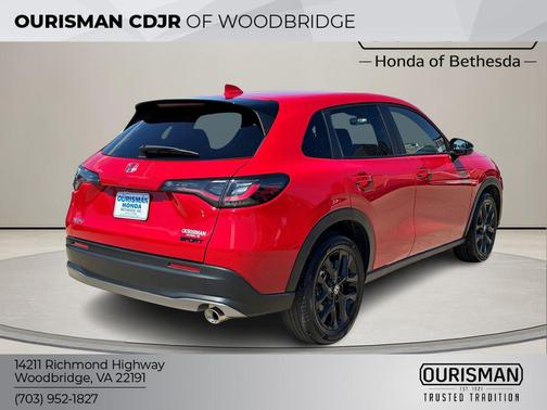 Milano Red 2025 Honda HR-V AWD Sport