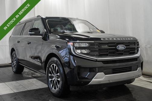 AGATE BLACK METALLIC 2025 Ford Expedition Max Platinum