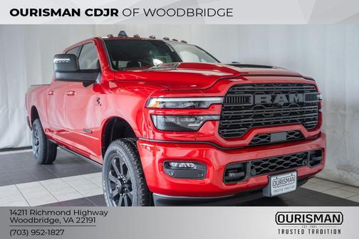 Molten Red Pearlcoat 2026 RAM 2500 Laramie Crew Cab 4x4 6'4' Box
