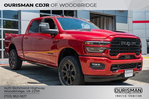 Molten Red Pearlcoat 2026 RAM 2500 Laramie Crew Cab 4x4 6'4' Box