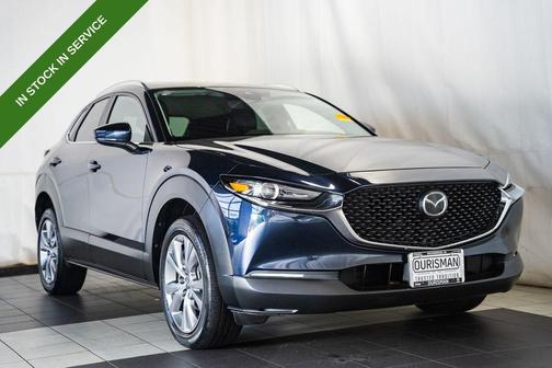 Deep Crystal Blue Mica 2023 Mazda CX-30 2.5 S Select Package