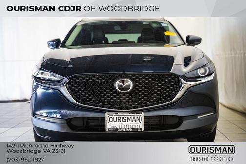Deep Crystal Blue Mica 2023 Mazda CX-30 2.5 S Select Package