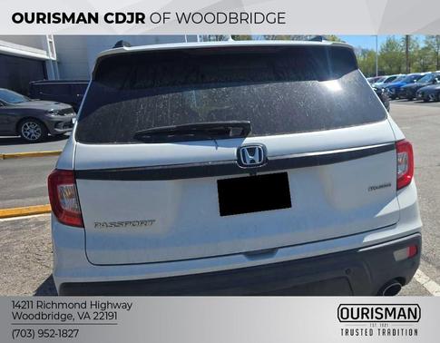 Platinum White Pearl 2020 Honda Passport 2WD Touring