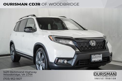 Platinum White Pearl 2020 Honda Passport 2WD Touring