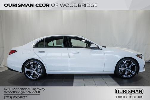 Polar White 2025 Mercedes-Benz C-Class C 300 4MATIC