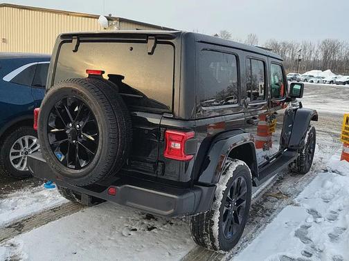 Black Clearcoat 2023 Jeep Wrangler 4xe Sahara