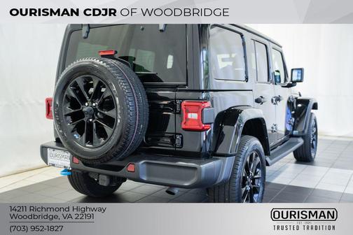 Black Clearcoat 2023 Jeep Wrangler 4xe Sahara